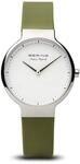 Bering Damen Quarz Uhr | Armbanduhr 31 mm Edelstahlgeh&auml;use und Zifferblatt 