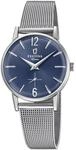 Festina Damenuhr Analog aus Edelstahl 316l Silberfarben