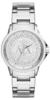 Armani Exchange Uhr für Damen , Dreizeigeruhrwerk, 35mm Silber / Stahl