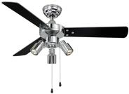 aireRyder - Cyrus Deckenventilator mit Beleuchtung, Leiser Ventilator mit Zugschalter