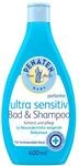PENATEN Ultra Sensitiv mildes Baby Bad und Shampoo, 400 ml | Besonders mild, f&uuml;r