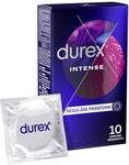 Durex Intense Orgasmic Kondome, Gerippte und genoppte Kondome mit Stimulationsgel