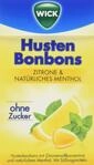 Wick Zitrone & Nat&uuml;rliches Menthol ohne Zucker Click Box, 10er Pack (10 x 46 g)