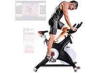 Sportstech Profi Indoor Cycle SX500 mit Smartphone App Steuerung+Google Street...