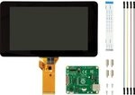 Raspberry Pi 7-Inch Touch Screen Display, SD VGA 480p