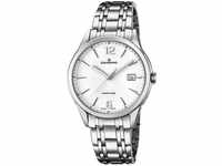 Candino Herren Datum klassisch Quarz Uhr mit Edelstahl Armband C4614/2