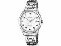 Candino Herren Datum klassisch Quarz Uhr mit Edelstahl Armband C4614/1