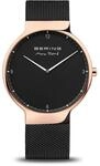 BERING Herren Uhr Quarz Movement - Max Ren&eacute; Collection mit Edelstahl und Saphirglas