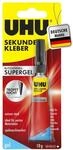 UHU Sekundenkleber extra stark | 10g Kleber Gel f&uuml;r pr&auml;zises Kleben 