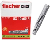 fischer Universald&uuml;bel UX 10 x 60 R, Schachtel mit 50 Nylond&uuml;beln,...