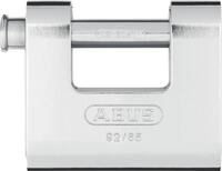 ABUS Monobloc Vorh&auml;ngeschloss 92/65 - Messing-Schloss mit Stahlmantel - f&uuml;r