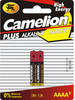 Camelion 11000261 Plus Alkaline Batterie, LR61/AAAA, 2er-Pack chrom