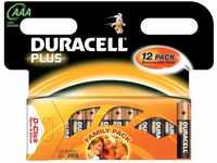 Duracell Plus AAA Alkali Batterie (12er Pack)