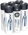 Wiederaufladbare Batterie LR6 (AA) NiMH Ansmann 4+2 HR06 2400 mAh 1,2 V 6 St&uuml;ck