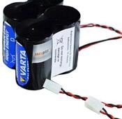 akkupilot Ersatzbatterie kompatibel zu ABUS FU2986 kompatibel f&uuml;r