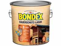 Bondex Dauerschutz Lasur Ebenholz 2,5 L für 32 m² | Hoher Wetter- und...