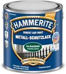 Hammerite Metallschutzlack Gl&auml;nzend, Dunkelgr&uuml;n, 3in1- Rostschutz, 2,5 L