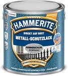 Hammerite Metallschutzlack Hammerschlag, 3in1- Rostschutz, Silbergrau, 2,5 l
