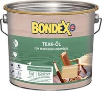 Bondex Teak &Ouml;l Teak 2,5 L f&uuml;r 55 m&sup2; | Extrem wasserabweisend | Sch&uuml;tzt vor