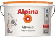 Alpina Altwei&szlig; Innenfarbe matt &ndash; gedeckte wei&szlig;e Wandfarbe &ndash; 5 Liter