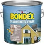Bondex Dauerschutz Farbe Anthrazit (Schiefer) 0,75 L f&uuml;r 7 m&sup2; | Hervorragende