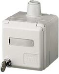 MENNEKES 4165 Steckdose Grau