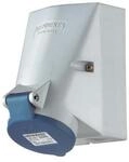 Mennekes (Unternehmen) 420 interne beheben Wand montiert Sockel mit Twin Kontakt, IP
