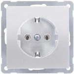 PEHA 00036811 Nova Schuko-Steckdose mit Steckklemmen, alu