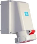 Walther Werke Wandsteckdose 169 63A 5p. 400V 6h IP67 CEE-Steckdose 4015609000173