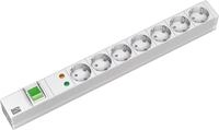 Bachmann Steckdosenleiste 19'' Zoll PDU 7-Fach mit &Uuml;berspannungsschutz und...