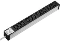 Rittal IEC C13 Stromverteilungseinheit, 12-fach, 250 V, / 16A