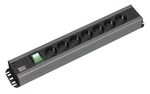 Bachmann Steckdosenleiste HANDWERKERLEISTE 7-Fach mit Schalter 2m Kabel