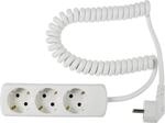as - Schwabe 3-Fach Steckdosenleiste wei&szlig; 230 V / 16 A, IP20, 11431