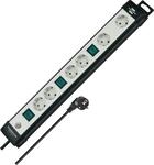 Brennenstuhl Premium-Line Steckdosenleiste 6-Fach, 3m