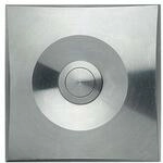 Grothe Klingeltaster 82 x 82 x 15 mm, IP40, ETA S 200, Edelstahl, 1522746