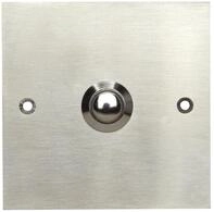 Kopp 204720029 Klingelplatte Quadrat, Stahl