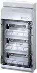 Hensel KV3536 3-reihig 36TE KV-Sicherungskasten Aufputz Automatengeh&auml;use IP 54