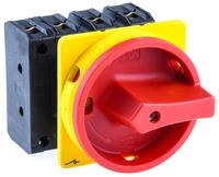 Eaton Eaton Moeller Trennschalter 3P+N-polig 63A B&uuml;ndige Montage Rot IP 65 37kW 690V