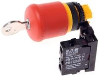 Eaton 216514 not-Halt/aus-Taste, D = 38 mm, Schl&uuml;sselentriegelt, unbeleuchtet,...