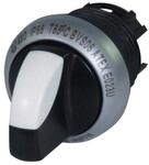 Eaton Eaton Moeller W&auml;hlschalterkopf Schwarz 2-Positionen 22mm Drehkopf Rastend