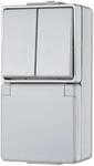 Jung 675W Schuko-Steckdose mit Serienschalter