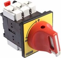 Schneider Electric VARIO Trennschalter 3-polig 63A Tafelmontage Rot 30kW 690V ac