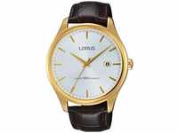 Lorus Watches Herren Analog Quarz Uhr mit Leder Armband RS960CX9