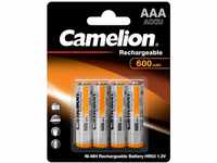 Camelion 17006403 - Ni-MH Rechargable Batterien AAA / HR03, 4 Stück,...