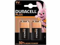 Duracell MN1604B2 - Plus Power 9V 2 Pack
