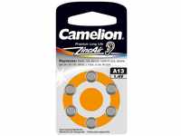 Camelion 15006013 Zink Luft Knopfzellen A13/ZL 13/1,4 Volt, 6er-Pack