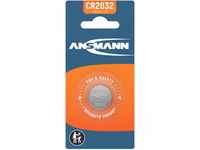 ANSMANN CR2032 Batterie Lithium Knopfzelle 3V / Qualitativ hochwertige Knopfbatterien