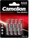 Camelion 11000403 - Batterien Plus Alkaline High Energy AAA / LR03, 4 St&uuml;ck,