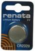 Renata CR2320 3V Lithium Münze Zelle Uhr Batterie DL 2320, ECR 2320, BR 2320...