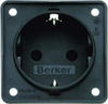 Berker 941952505 Integro Schuko-Steckdose mit erhöhtem Berührungsschutz,...